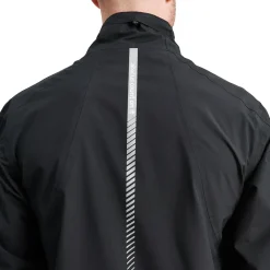 M Links Stretch Rainjacket Musta