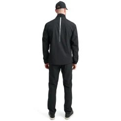 M Links Stretch Rainjacket Musta