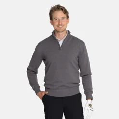 M Louth Knitted Windstopper Harmaa