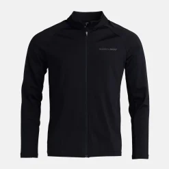 M Mid Layer LS Full-Zip Musta
