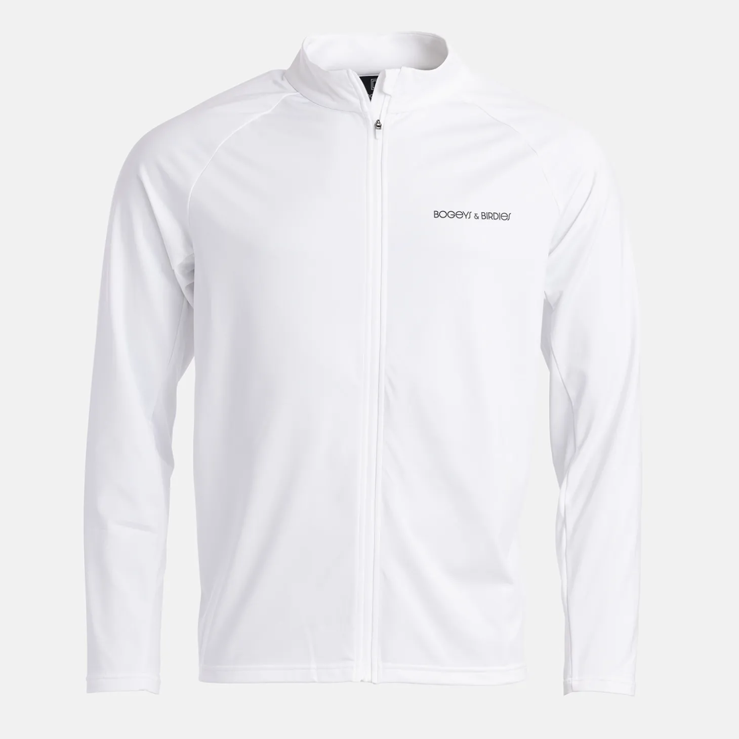 M Mid Layer LS Full-Zip Valkoinen