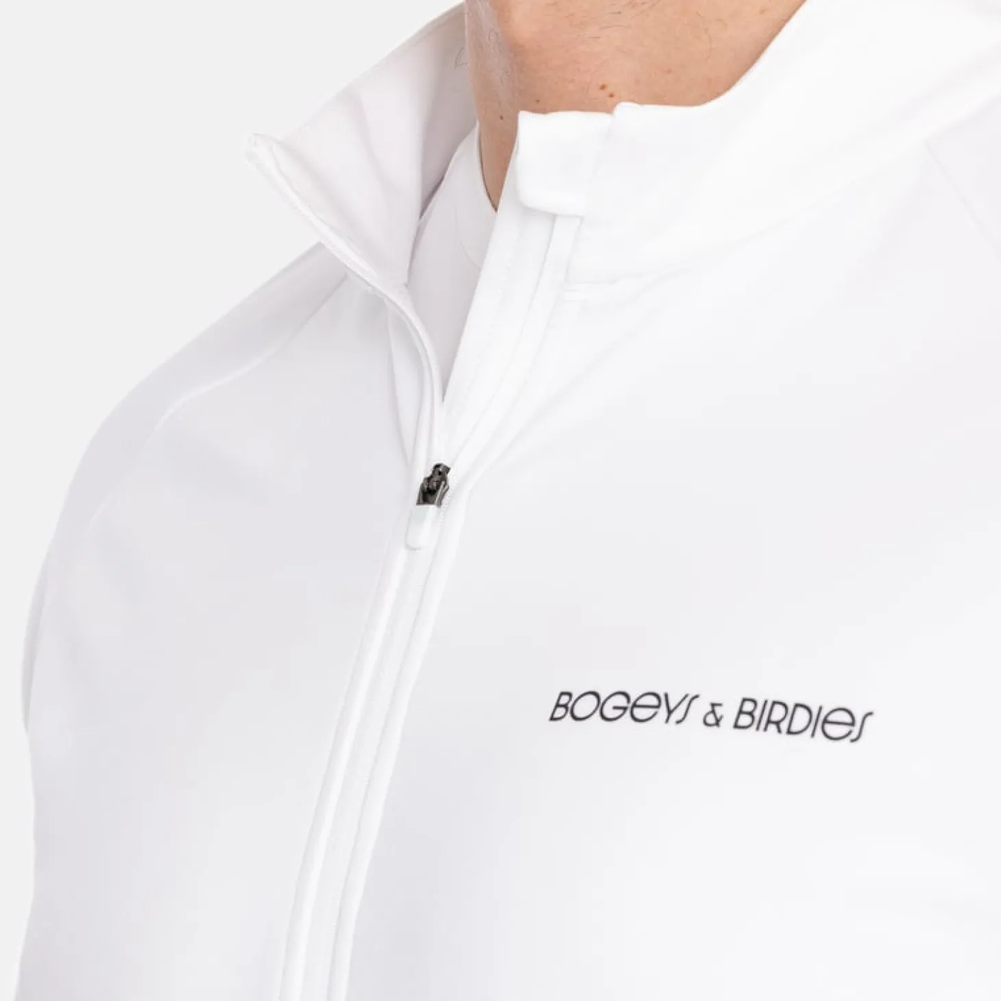 M Mid Layer LS Full-Zip Valkoinen