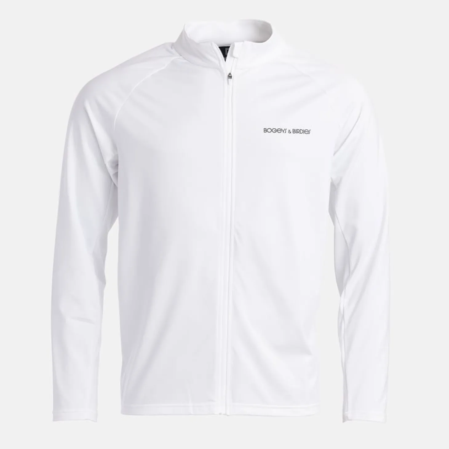 M Mid Layer LS Full-Zip Valkoinen