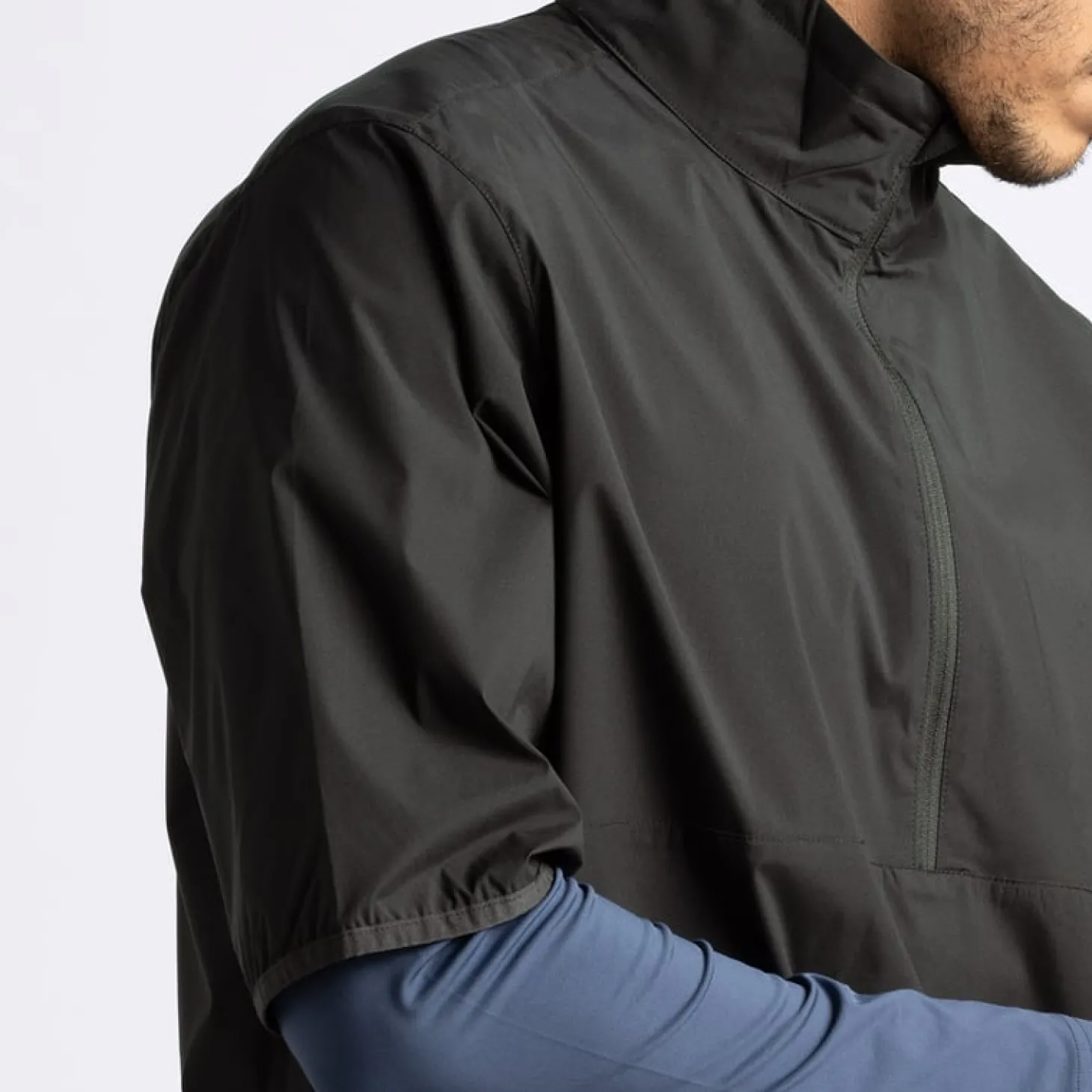 M Pine Windbreaker SS Musta