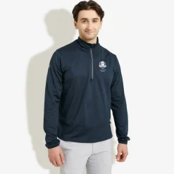 M Rc25 Cradoc Halfzip Fleece Sininen