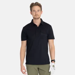 M Tech Pocket Polo 2.0 Musta