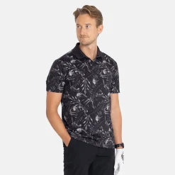 M Tech TM Flowerprint Musta Harmaa