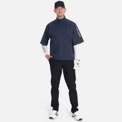 M Windbreaker SS 1/4 Zip Sininen