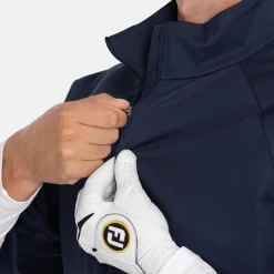 M Windbreaker SS 1/4 Zip Sininen