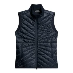 Madde Quilt Hybrid Vest Sininen