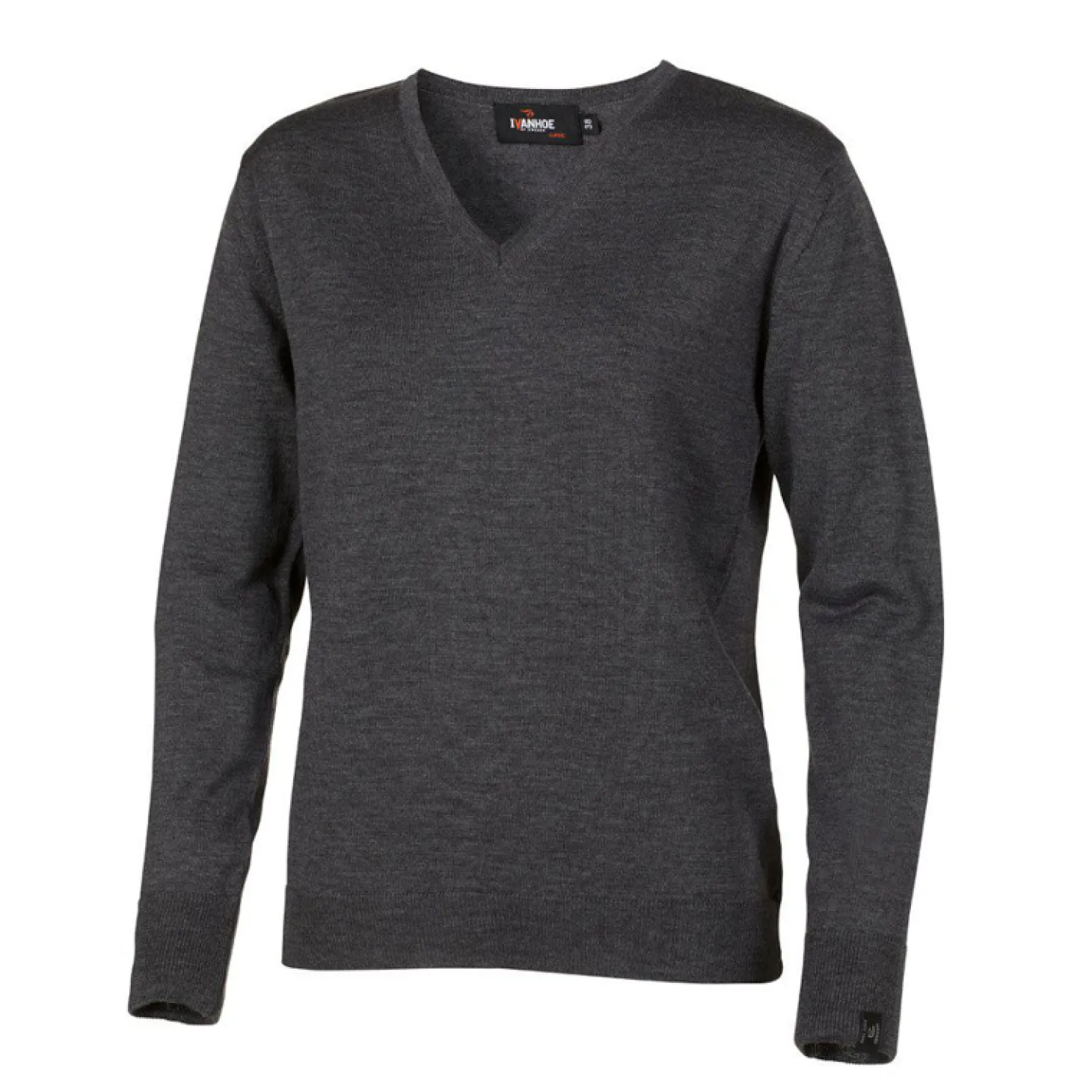 Merino V-Neck Harmaa