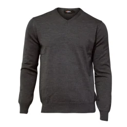 Merino V-Neck Harmaa
