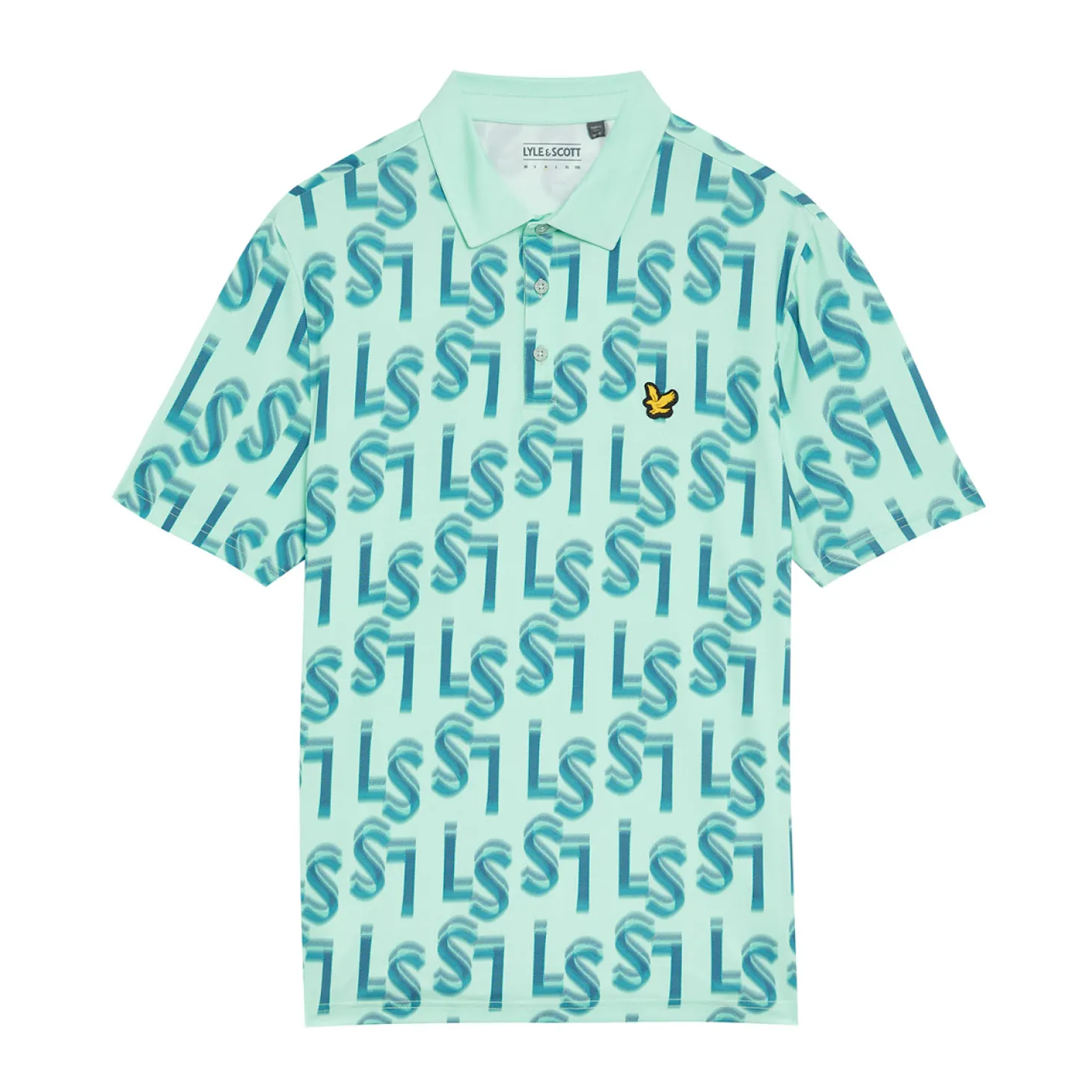 Monogram Printed Polo