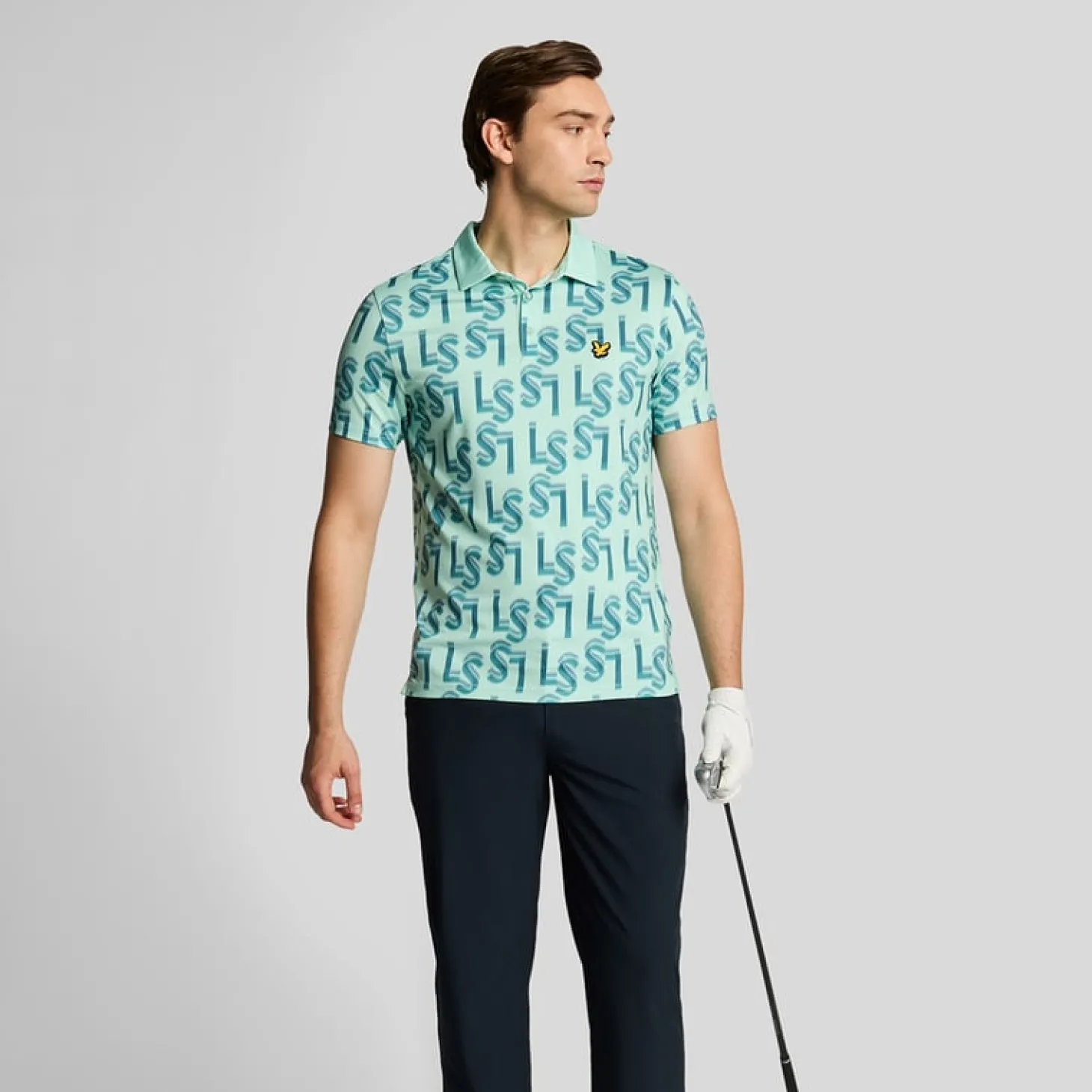 Monogram Printed Polo