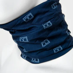 Neckwarmer Tube Sininen Valkoinen