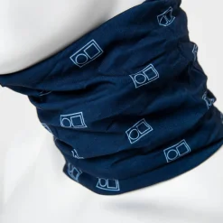 Neckwarmer Tube Sininen Valkoinen