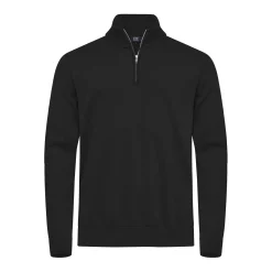 Oakville Half Zip Sweater Musta
