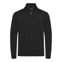 Oakville Half Zip Sweater Musta