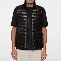 Oden Light Down Vest Musta