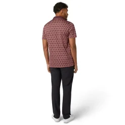 OP All Over Jacquard Colour Block Polo