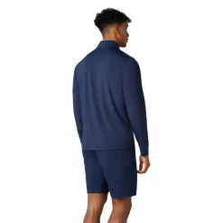 OP L/S 1/4 Zip Technica Sininen