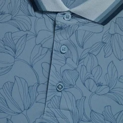 Outline Iris Tech Pique Sininen