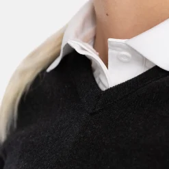 PD V-Neck Harmaa