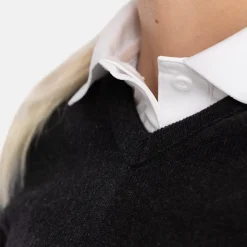 PD V-Neck Harmaa