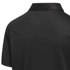 Performance Short Sleeve Polo Shirt Kids Musta