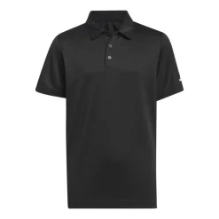 Performance Short Sleeve Polo Shirt Kids Musta