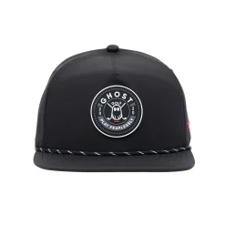 Retro Golfer Snapback Musta