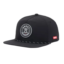 Retro Golfer Snapback Musta