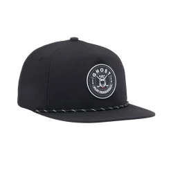 Retro Golfer Snapback Musta