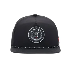 Retro Golfer Snapback Musta