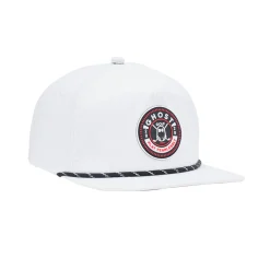 Retro Golfer Snapback Valkoinen