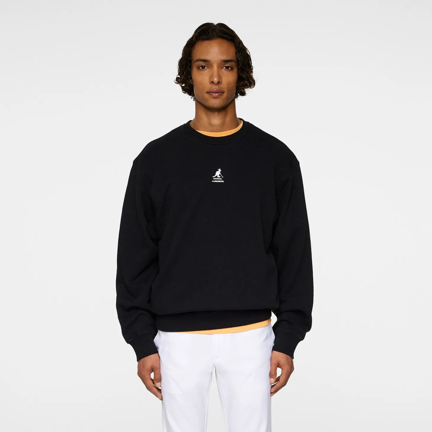 Roberto Crewneck JL x Kangol Musta