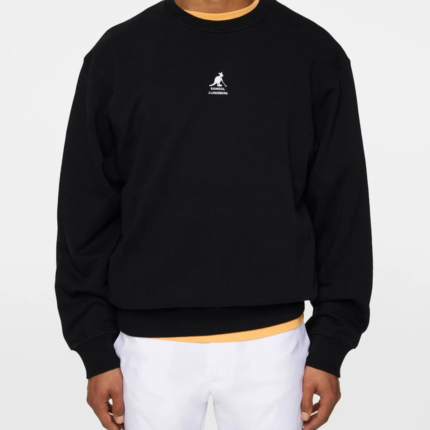 Roberto Crewneck JL x Kangol Musta
