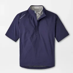 Shield Short Sleeve Rain Shell Sininen