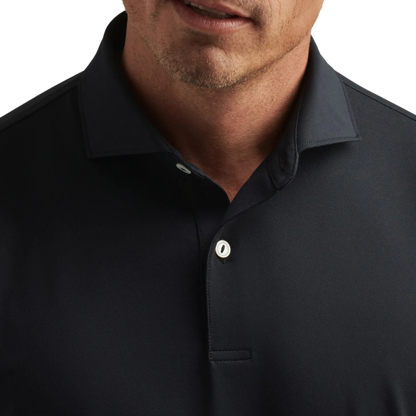 Soul Performance Mesh Polo Musta