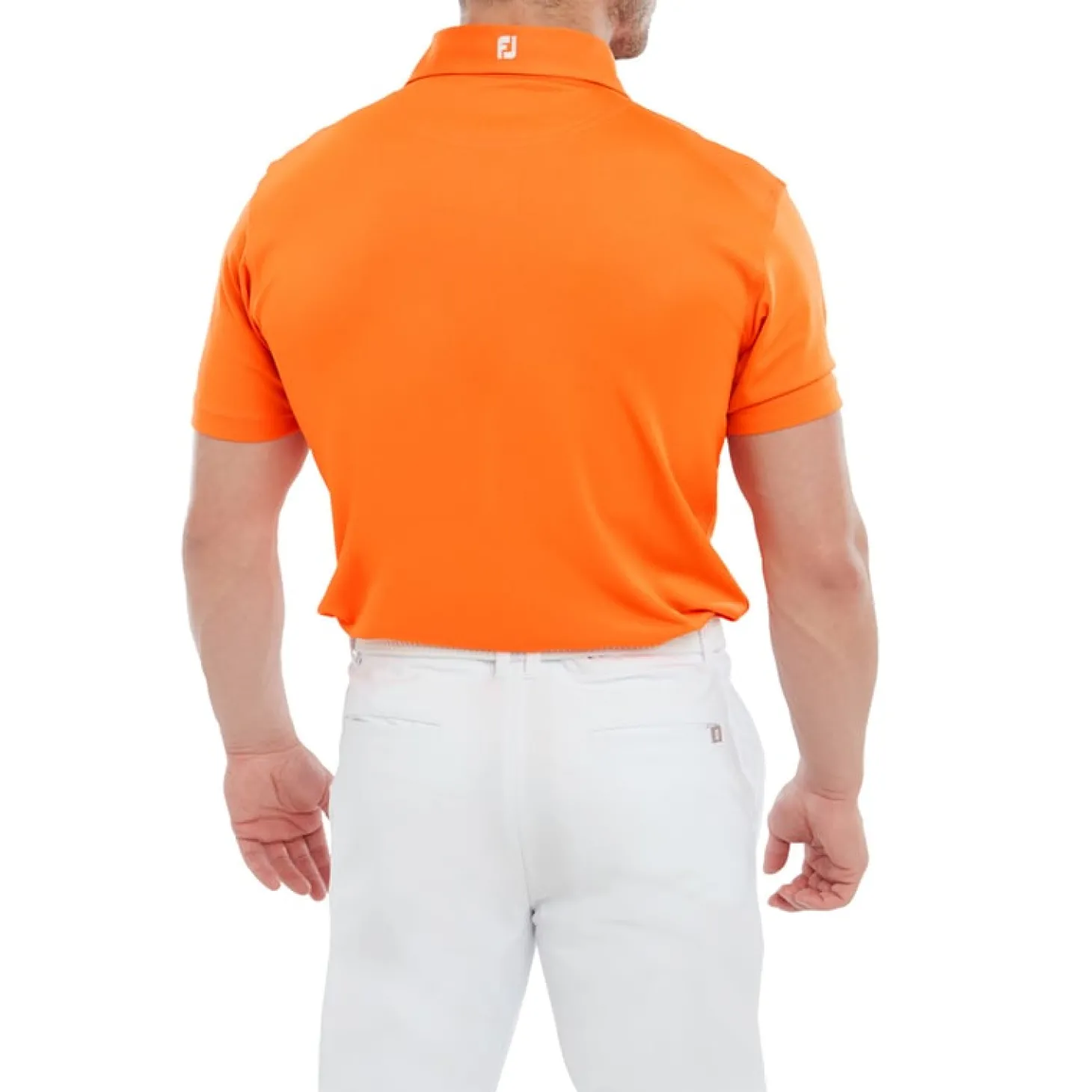 Stretch Pique Solid Oranssi