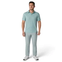 Textured Chev Printed Polo