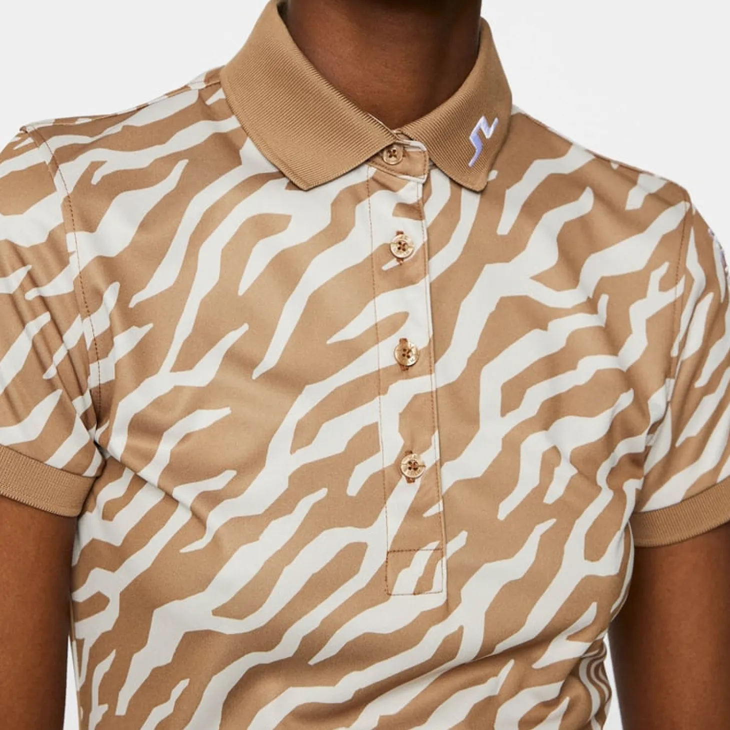 Tour Tech Print Polo