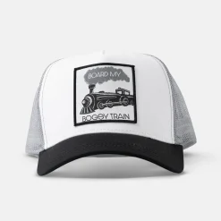 Trucker Board My Bogey Train Valkoinen Harmaa Musta