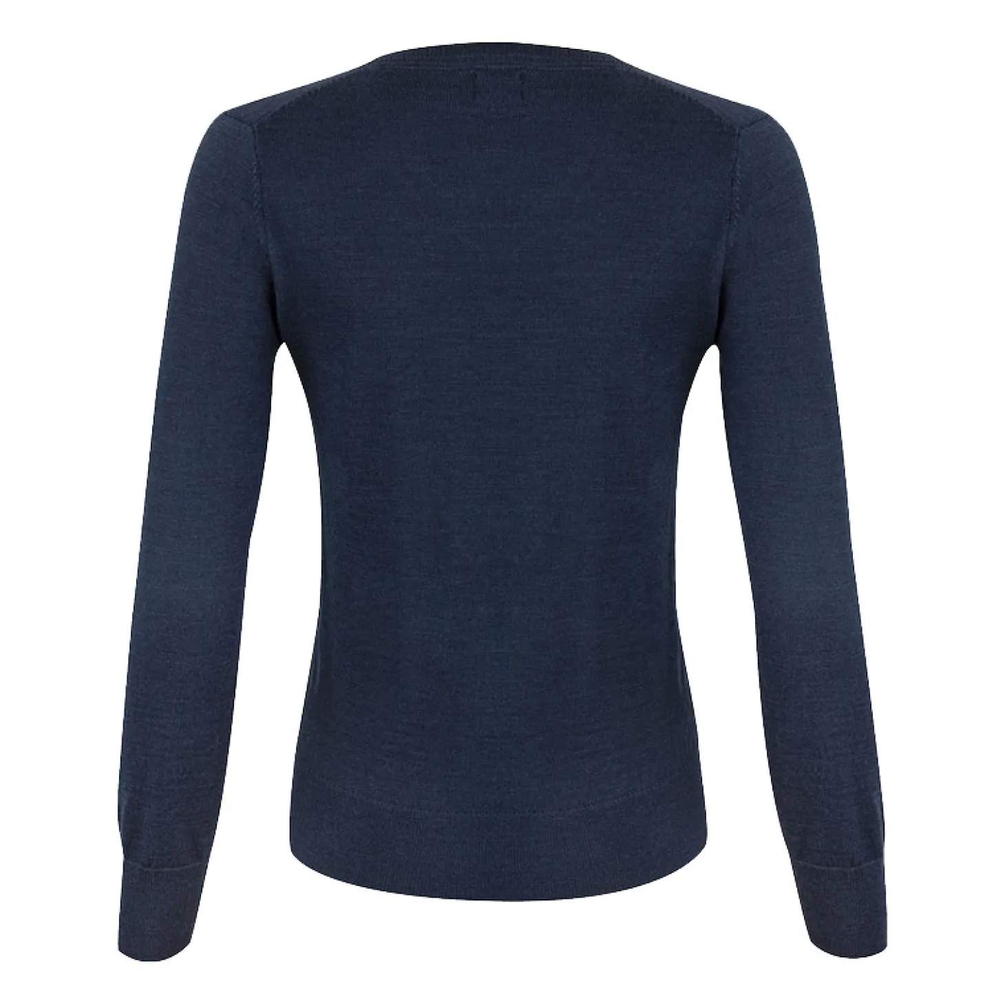 Vernon V-Neck Merino Sininen