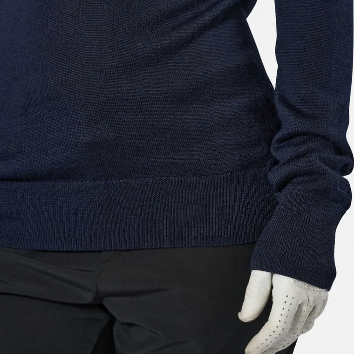 Vernon V-Neck Merino Sininen