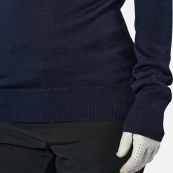Vernon V-Neck Merino Sininen