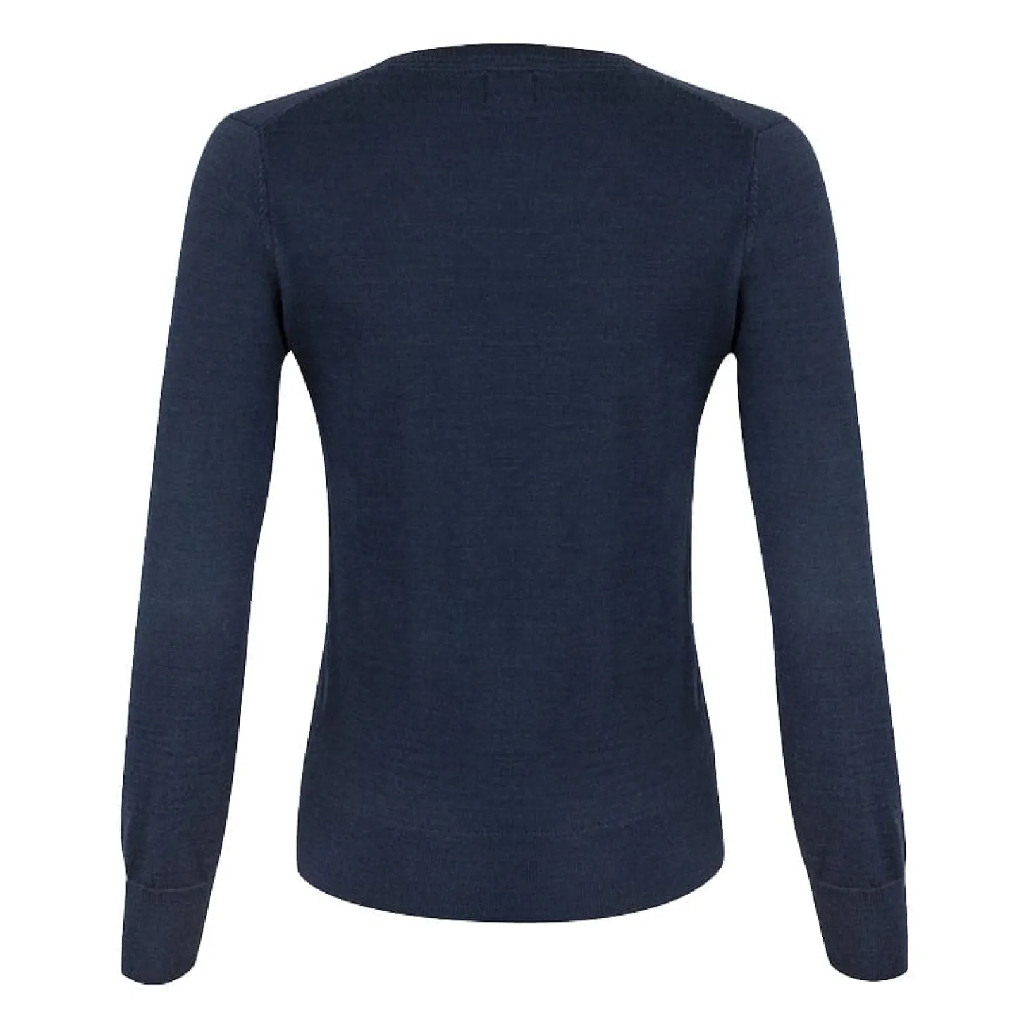 Vernon V-Neck Merino Sininen