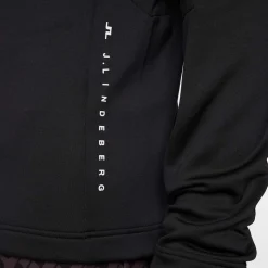 Vinnie Quarter Zip Mid Layer Musta