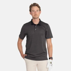 Virtue Polo Stripes Musta