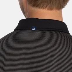 Virtue Polo Stripes Musta